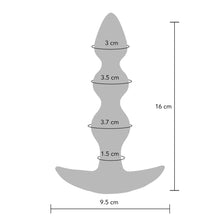 Load image into Gallery viewer, ToyJoy Buttocks The Bold Trembling Butt Plug