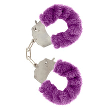 Load image into Gallery viewer, ToyJoy Furry Fun Wrist Cuffs Purple