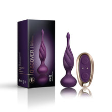 Load image into Gallery viewer, Rocks Off Petite Sensations Discover Butt Plug Purple