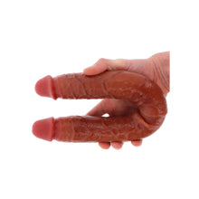 Load image into Gallery viewer, ToyJoy Silicone Foreskin Double Dong 18 Inches