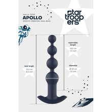 Load image into Gallery viewer, Startroopers Apollo Remote Vibrating Anal Beads