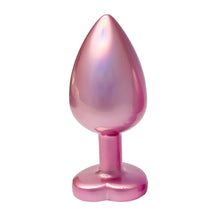 Load image into Gallery viewer, Gleaming Love Pearl Pink Butt Plug Large