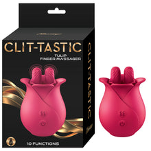 Load image into Gallery viewer, ClitTastic Tulip Finger Massager Rechargeable
