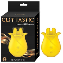 Load image into Gallery viewer, ClitTastic Tulip Finger Massager Rechargeable