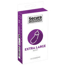 Load image into Gallery viewer, Secura Condoms 12 Pack Extra Large