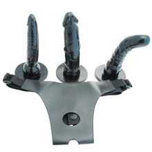 Load image into Gallery viewer, Strap On Black Dildo