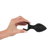Load image into Gallery viewer, Black Velvet Silicone Three Piece Anal Training Set