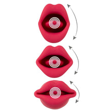 Load image into Gallery viewer, Oral Fun Moving Lips Tongue Vibrator