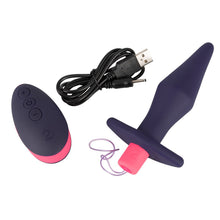 Load image into Gallery viewer, Rechargeable Remote Control Butt Plug