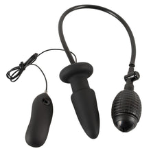 Load image into Gallery viewer, Inflatable And Vibrating Silicone Butt Plug