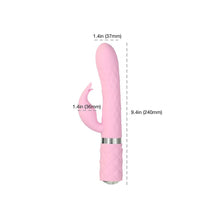 Load image into Gallery viewer, Pillow Talk Lively Rabbit Vibrator Pink