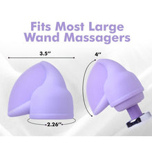 Load image into Gallery viewer, Wand Essentials Flutter Tip Silicone Attachment
