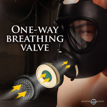 Load image into Gallery viewer, Master Series Inhaler Gas Mask With Bottle