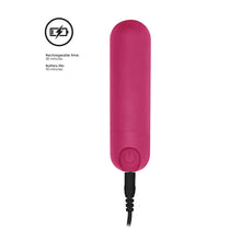 Load image into Gallery viewer, 10 speed Rechargeable Bullet Pink