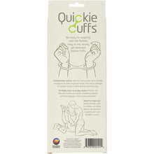 Load image into Gallery viewer, Black Quickie Cuffs Large
