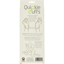 Load image into Gallery viewer, Black Quickie Cuffs Large