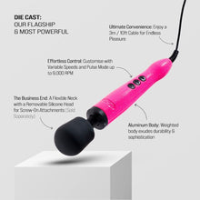Load image into Gallery viewer, Doxy Die Cast Wand Massager HOT PINK