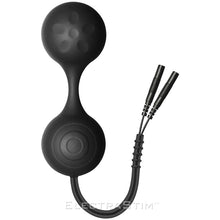 Load image into Gallery viewer, ElectraStim Silicone Noir Lula Electro Jiggle Kegel Balls
