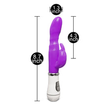 Load image into Gallery viewer, Slim GSpot Twelve Speed Rabbit Vibrator Purple
