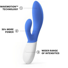 Load image into Gallery viewer, Lelo Ina Wave 2 Luxury Rechargeable Vibe Blue