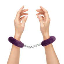 Load image into Gallery viewer, Me You Us Furry Handcuffs Purple