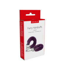 Load image into Gallery viewer, Me You Us Furry Handcuffs Purple