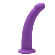 Load image into Gallery viewer, Me You Us 7 Inch Curved Silicone Dildo