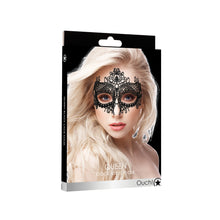 Load image into Gallery viewer, Ouch Queen Black Lace Mask
