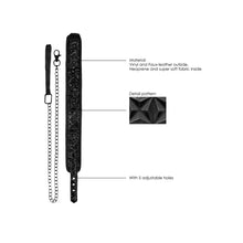 Load image into Gallery viewer, Ouch Luxury Collar With Leash