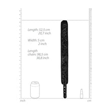 Load image into Gallery viewer, Ouch Luxury Collar With Leash