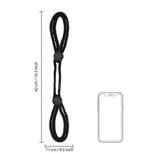 Load image into Gallery viewer, Ouch Adjustable Rope Hand Cuffs