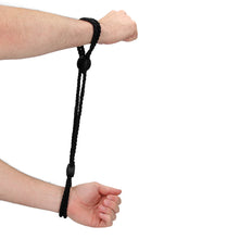 Load image into Gallery viewer, Ouch Adjustable Rope Hand Cuffs