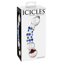 Load image into Gallery viewer, Icicles No. 18 Glass GSpot Dildo
