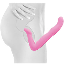 Load image into Gallery viewer, Fetish Fantasy Elite Strapless Strap On 8 Inch Pink