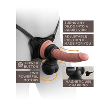Load image into Gallery viewer, King Cock The Crown Jewels Weighted Swinging Vibrating Balls