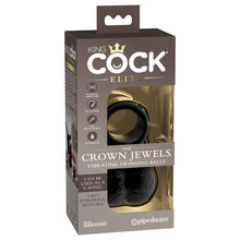 Load image into Gallery viewer, King Cock The Crown Jewels Weighted Swinging Vibrating Balls