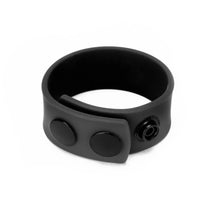 Load image into Gallery viewer, Prowler Red Silicone Adjustable Cock Strap Black