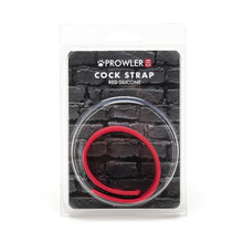 Load image into Gallery viewer, Prowler Red Silicone Adjustable Cock Strap Red