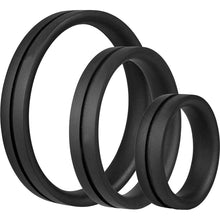Load image into Gallery viewer, Screaming O RingO Pro X3 Cock Rings Black