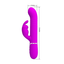 Load image into Gallery viewer, Pretty Love Coale Rechargeable Rabbit Vibrator