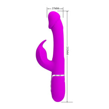 Load image into Gallery viewer, Pretty Love Kampas Rechargeable Rabbit Vibrator