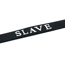 Load image into Gallery viewer, Black Silicone Slave BDSM Collar
