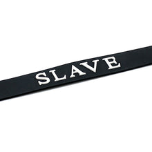 Load image into Gallery viewer, Black Silicone Slave BDSM Collar