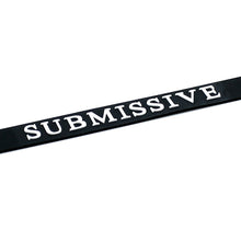 Load image into Gallery viewer, Black Silicone Submissive BDSM Collar