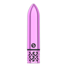 Load image into Gallery viewer, Royal Gems Glamour Rechargeable Bullet Pink