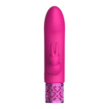 Load image into Gallery viewer, Royal Gems Dazzling Rechargeable Rabbit Bullet Pink