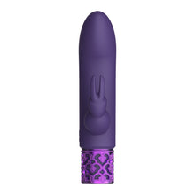 Load image into Gallery viewer, Royal Gems Dazzling Rechargeable Rabbit Bullet Purple