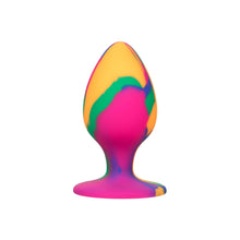 Load image into Gallery viewer, Cheeky Large Tie Dye Butt Plug