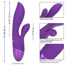 Load image into Gallery viewer, Aura Dual Lover Rechargeable Vibrator