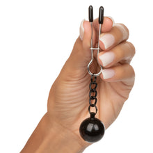 Load image into Gallery viewer, Nipple Grips Weighted Tweezer Nipple Clamps